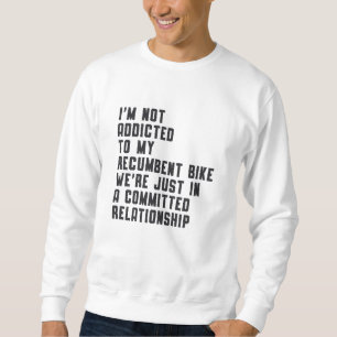 Tricycle Triker Recumbent Bike Trike Vintage Retro Sweatshirt