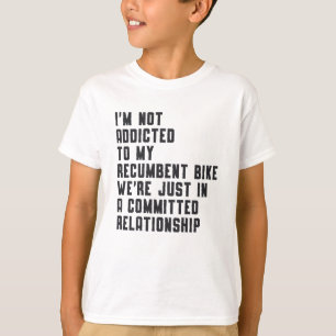 Tricycle Triker Recumbent Bike Trike Vintage Retro T-Shirt
