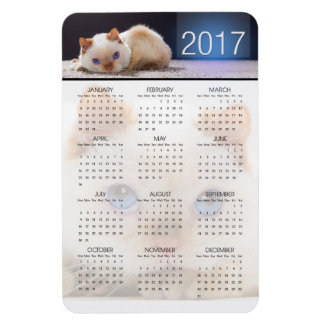 Trident the Cat Magnetic Calendar 01 Magnet