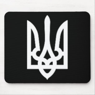 Trident Ukrainian Volodymyr Zelensky President Of Mouse Pad