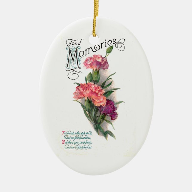 Tried And True Friend Ceramic Tree Decoration (Front)