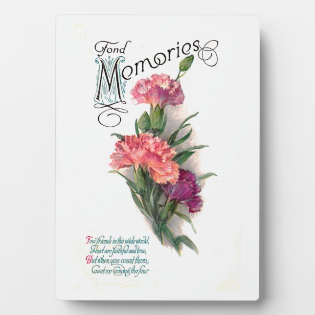 Tried And True Friend Plaque (Front)