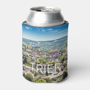 Trier Cityscape Panorama Moselle Germany Souvenir Can Cooler