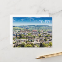 Trier Cityscape Panorama Moselle Germany Souvenir