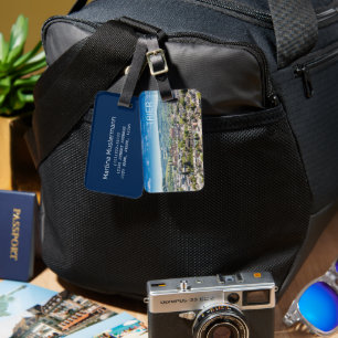 Trier Cityscape Panorama Moselle Germany Souvenir Luggage Tag