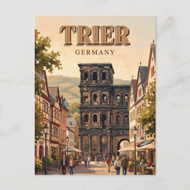 Trier Germany Postcard (Front)