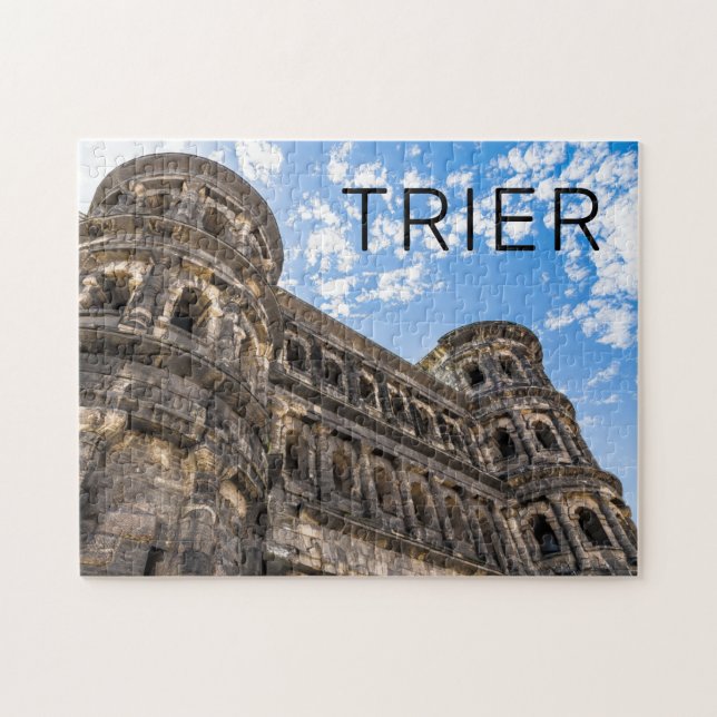 Trier Porta Nigra Rhineland Palatinate Germany  Jigsaw Puzzle (Horizontal)