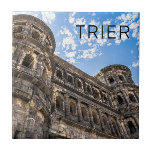 Trier Porta Nigra Rhineland Palatinate Germany Tile