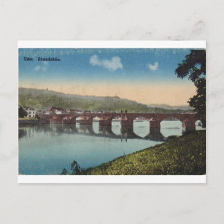 Trier Romerbrucke Bridge Postcard