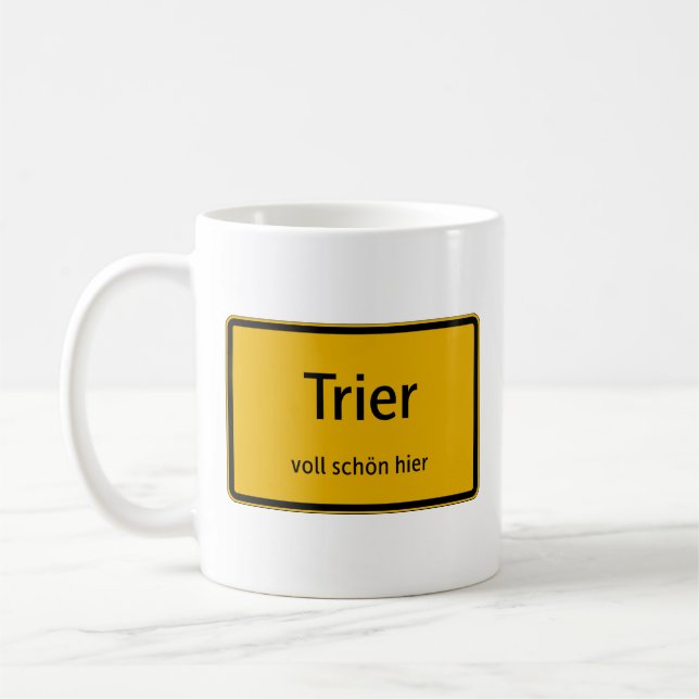 Trier Tasse Coffee Mug (Left)