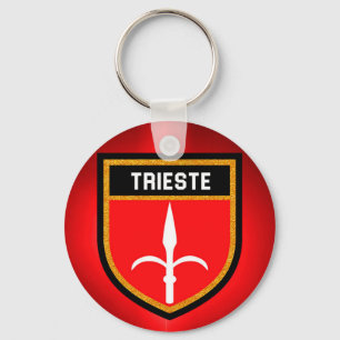Trieste Flag Key Ring