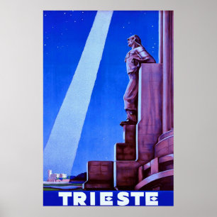 Trieste ~ Vintage Italian Travel Poster