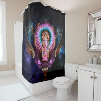 Trifilate AM Shower Curtain