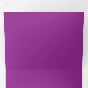 Trifold Invitation   Elegant   Custom Event Card