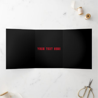 Trifold Letter Fold Card