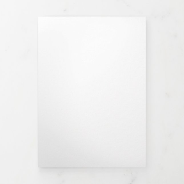 Trifold Letter Fold Invitation (Cover)