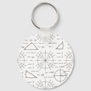 Trig & Triangles Key Ring