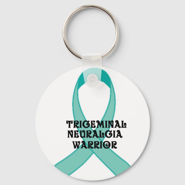Trigeminal Neuralgia Awareness Key Ring (Front)
