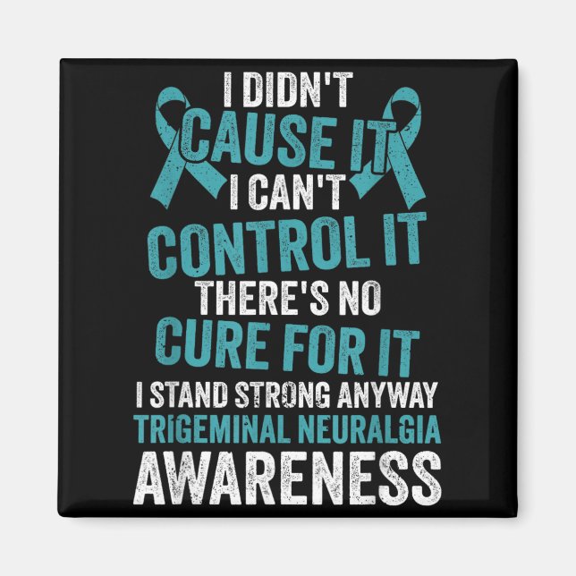 Trigeminal Neuralgia Warrior Magnet (Front)