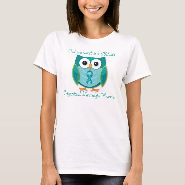 Trigeminal Neuralgia Warrior Tshirt (Front)