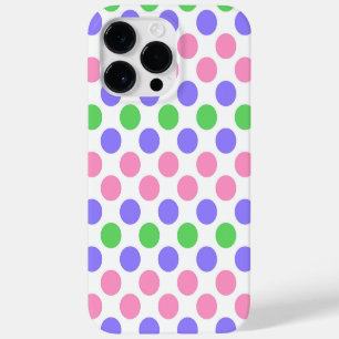 Trigender Pride Flag Colours Polkadots Case-Mate iPhone 14 Pro Max Case