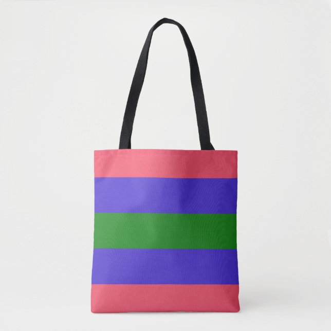 Trigender Pride Flag Tote Bag (Front)