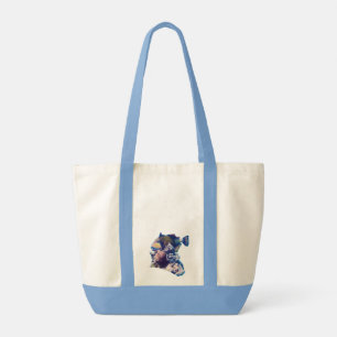 Triggerfish - Organic Crop View at Coral Reef    Tote Bag
