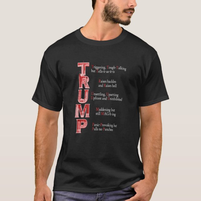 Triggering Raises-Hell Unsettling Maddening Panic- T-Shirt (Front)