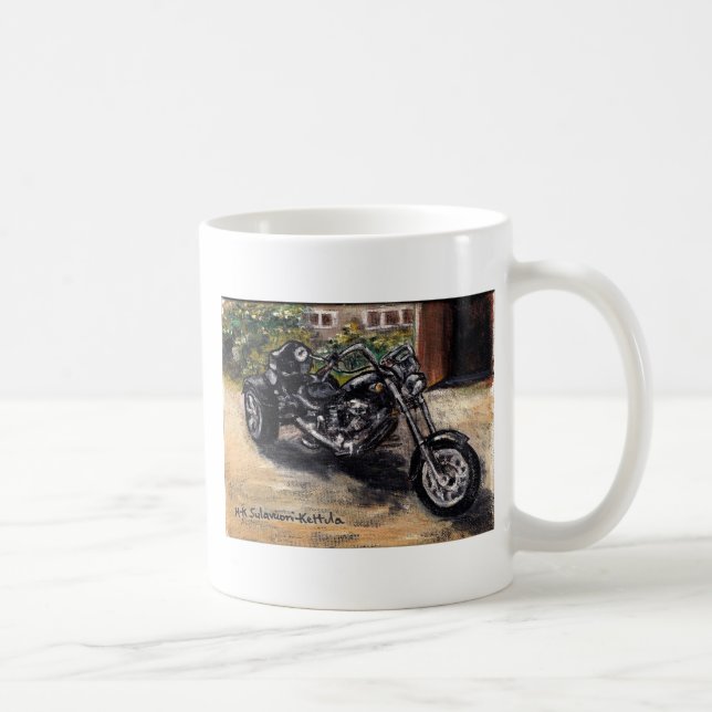 Trike motorcycle coffee mug (Right)