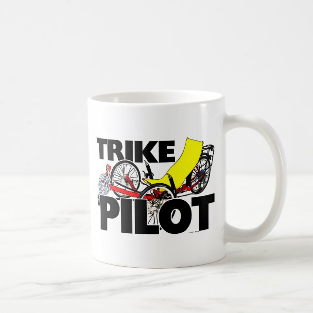 Trike Pilot Coffee Mug (Right)