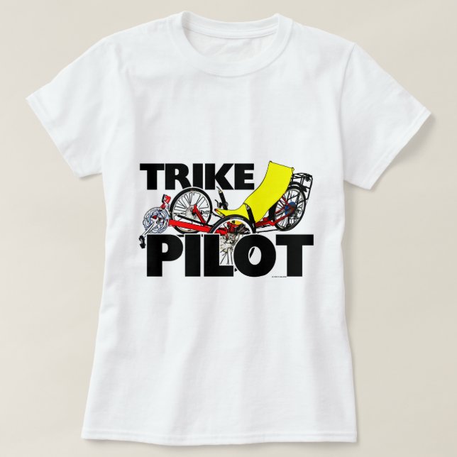 Trike Pilot T-Shirt (Design Front)