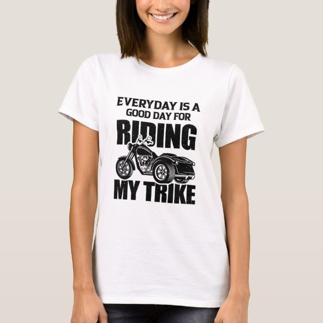 Trike | Three-wheeled Motorcycle Triker Gift Ideas T-Shirt (Front)