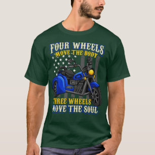 Trike Three Wheels Motorcycle Biker T-Shirt