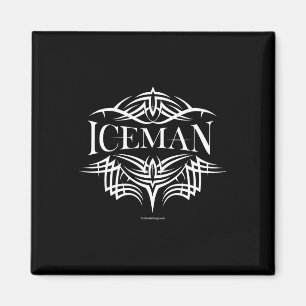 Tril Hockey Tattoo (iceman) - Ice Hockey Player Magnet