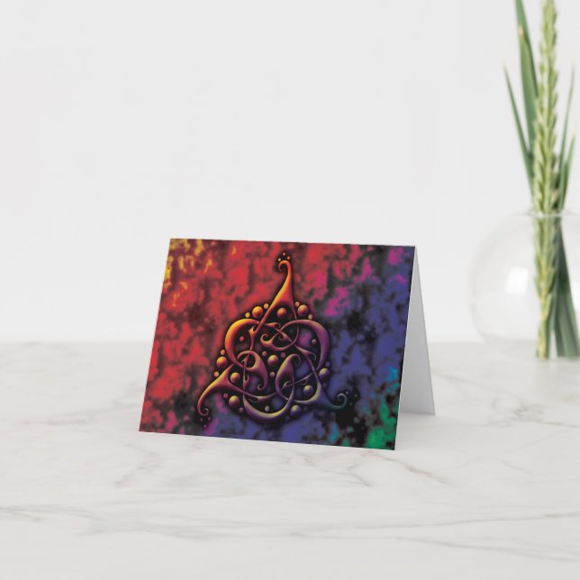 TriLink Celtic Knot Card (Front)