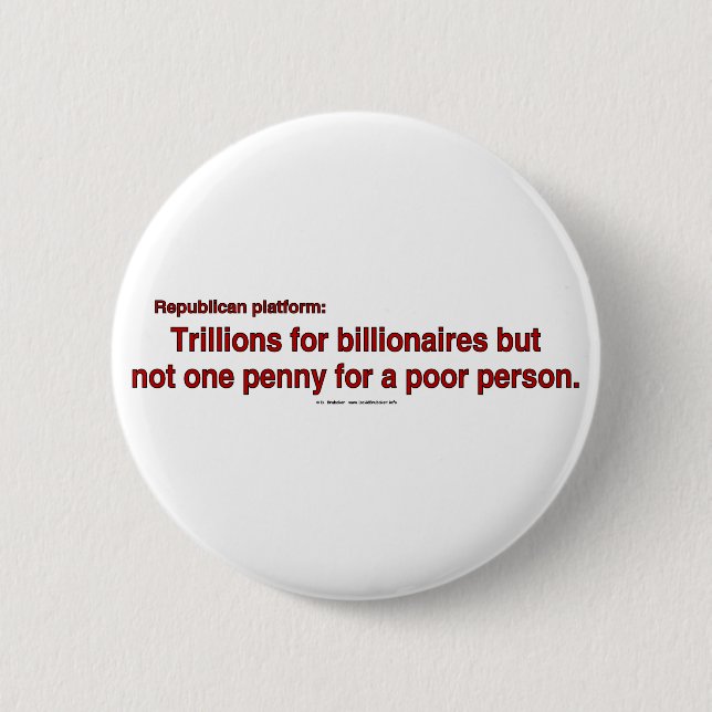 TrillionsPenny 6 Cm Round Badge (Front)