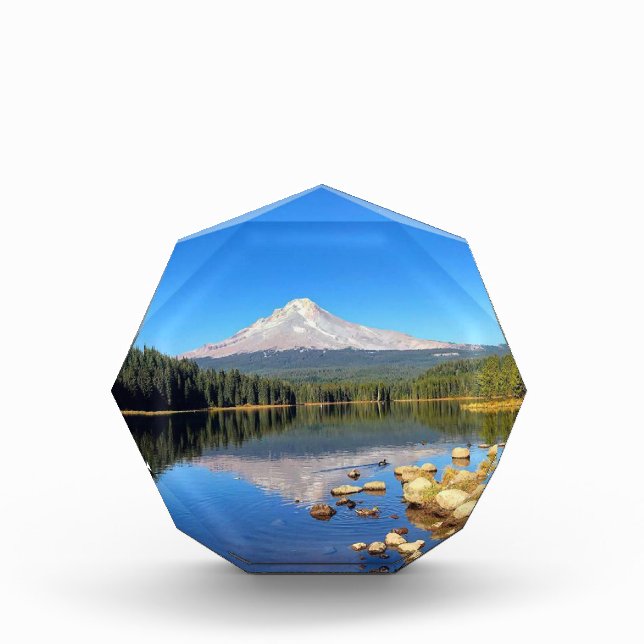 Trillium Lake, OR Photo Block (Front)