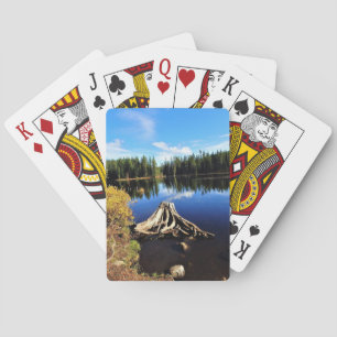 Trillium Lake, OR Playing Cards