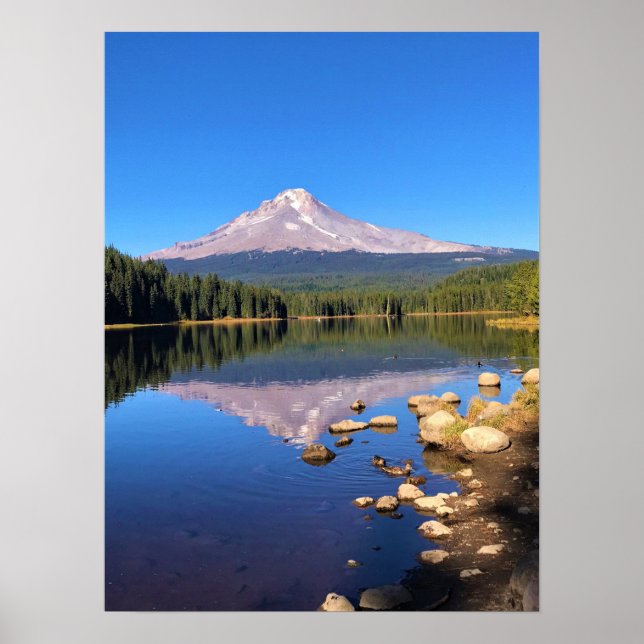 Trillium Lake, OR Poster (Front)