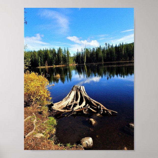 Trillium Lake, OR Poster (Front)