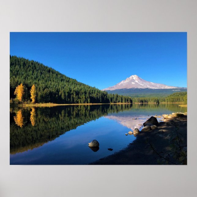 Trillium Lake, OR Poster (Front)