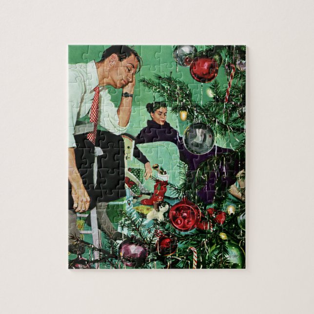 Trimming the Tree Jigsaw Puzzle (Vertical)