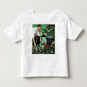 Trimming the Tree Toddler T-Shirt