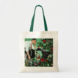 Trimming the Tree Tote Bag