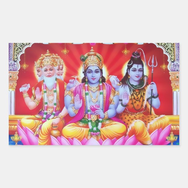 Trimurti Sticker (Front)