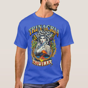 Trinacria Retro Style T-Shirt 