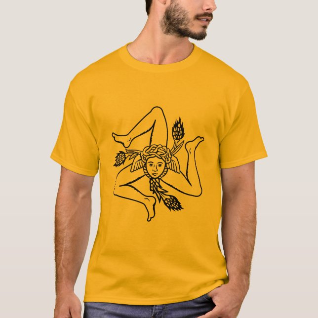 Trinacria  T-Shirt (Front)