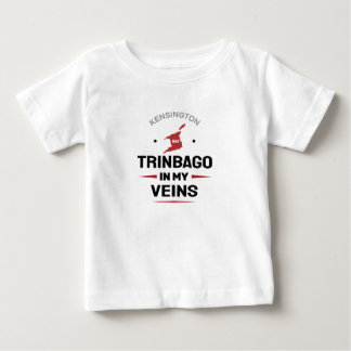 Trinbago in My Veins | Trini Pride WHITE Baby T-Shirt