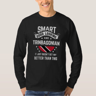 Trinbagonian Flag Native Pride Trinidad and Tobago T-Shirt