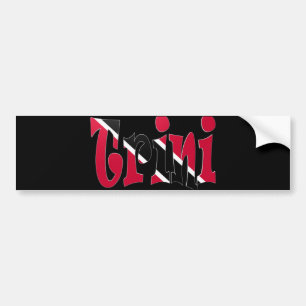 Trini Bumper Sticker